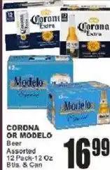 Key Food Corona or Modelo Beer offer