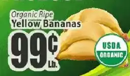Key Food Organic Ripe Yellow Bananas offer