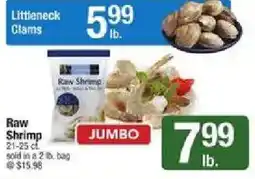 Star Market Raw Shrimp offer