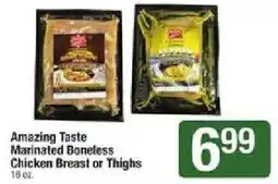 Star Market Amazing Taste Marinated Boneless Chicken Breast or Thighs offer