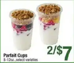 Star Market Parfait Cups offer