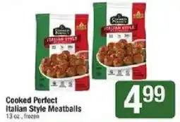 Star Market Kroger Cooked Perfect Italian Style Meatballs offer