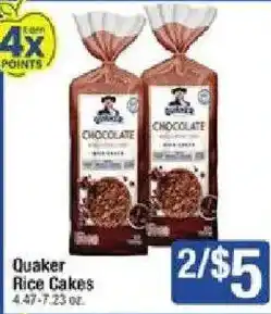 Star Market Quaker rice cakes offer