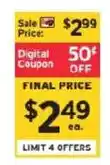 ShopRite Digital Coupon offer