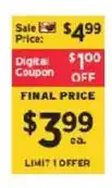 ShopRite Digital Coupon offer