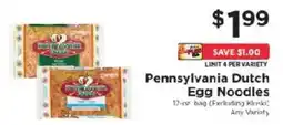 ShopRite Pennsylvania Dutch Egg Noodles offer