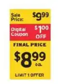 ShopRite Digital Coupon offer