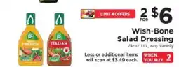 ShopRite Wish-Bone Salad Dressing offer