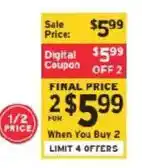 ShopRite Digital Coupon offer