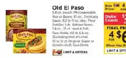 ShopRite Old El Paso taco shells offer