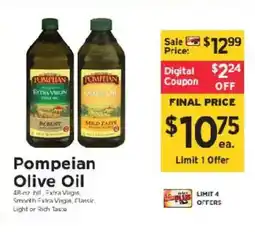 ShopRite Pompeian Olive Oil offer