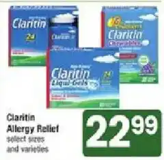 Star Market Claritin Allergy Relief offer