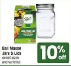 Star Market Ball Mason Jars & Lids offer