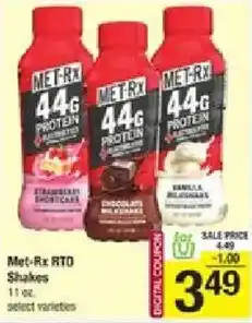 Star Market Met-Rx RTD Shakes offer