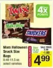 Star Market Mars Halloween Snack Size Bags offer