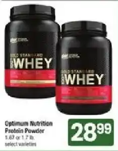 Star Market Optimum Nutrition Protein Powder offer