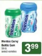 Star Market Mentos Curvy Bottle Gum offer