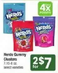 Star Market Nerds Gummy Clusters offer