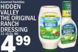 C Town Hidden Valley the original ranch dressing offer