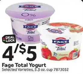 Stop&Shop Fage Total Yogurt offer