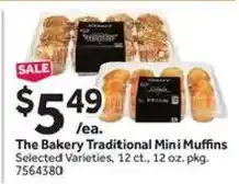 Stop&Shop The Bakery Traditional Mini Muffins offer