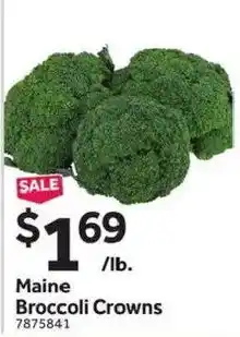 Stop&Shop Maine Broccoli Crowns offer