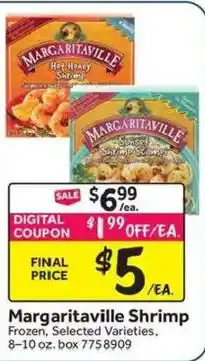 Stop&Shop Margaritaville Shrimp offer