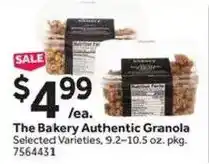 Stop&Shop The Bakery Authentic Granola offer