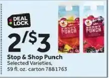 Stop&Shop Stop & Shop Punch offer