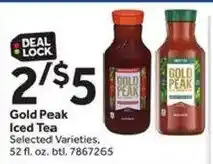 Stop&Shop Gold Peak Iced Tea offer
