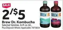 Stop&Shop Brew Dr. Kombucha offer