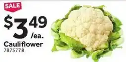 Stop&Shop Cauliflower offer