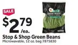 Stop&Shop Stop & Shop Green Beans offer