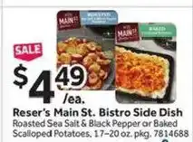 Stop&Shop Reser's Main St. Bistro Side Dish offer