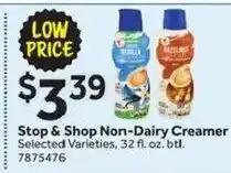 Stop&Shop Stop & Shop Non-Dairy Creamer offer