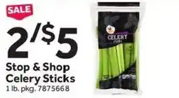 Stop&Shop Stop & Shop Celery Sticks offer