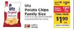 ShopRite Utz potato chips offer