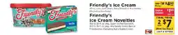 ShopRite Friendly's Ice Cream offer