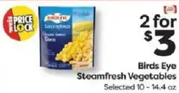 Weis Markets Birds Eye Steamfresh Vegetables offer