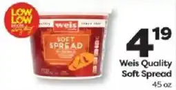 Weis Markets Weis Quality Soft Spread offer
