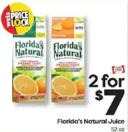 Weis Markets Florida's Natural Juice offer