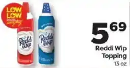 Weis Markets Reddi Wip Topping offer