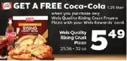 Weis Markets Weis Quality Rising Crust Pizza offer