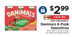 ShopRite Danimals smoothies offer