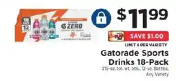 ShopRite Gatorade Sports Drinks 18-Pack offer