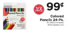 ShopRite Colored Pencils offer
