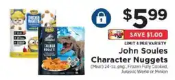 ShopRite John Soules Character Nuggets offer
