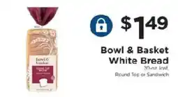 ShopRite Bowl & Basket White Bread offer