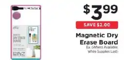 ShopRite Magnetic Dry Erase Board offer