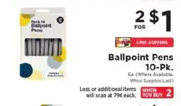 ShopRite Ballpoint Pens offer